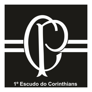 1º Escudo do Corinthians Logo PNG Vector