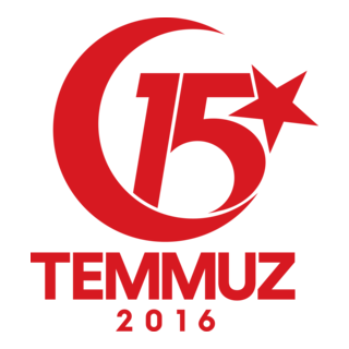 15 Temmuz Demokrasi ve Milli Birlik Günü Logo PNG Vector
