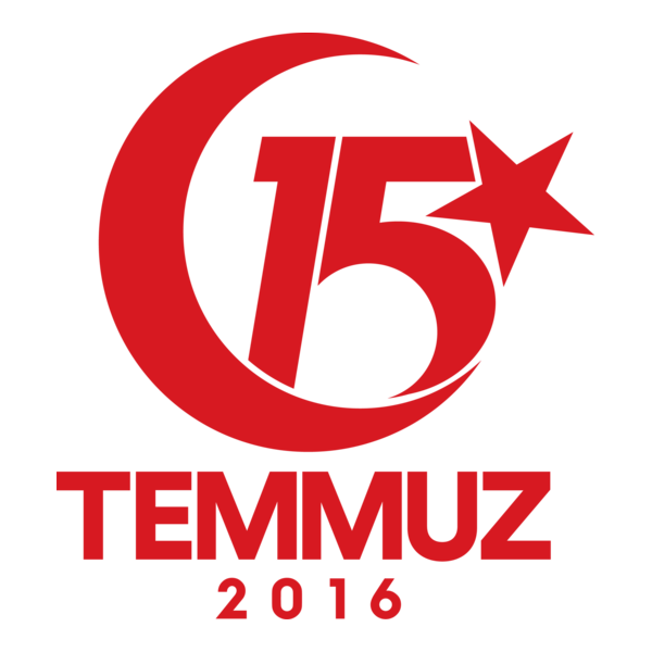 15 Temmuz Demokrasi ve Milli Birlik Günü Logo PNG Vector