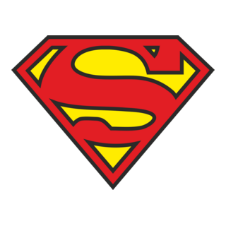 3 Colors Superman Logo PNG Vector