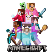 A Minecraft Movie Logo PNG Vector