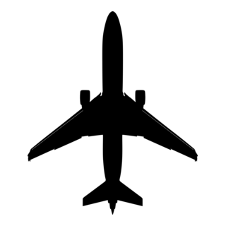 Airplane Logo PNG Vector