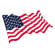 American Flag Logo PNG Vector