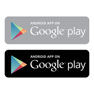 Android app on Google play Logo PNG Vector