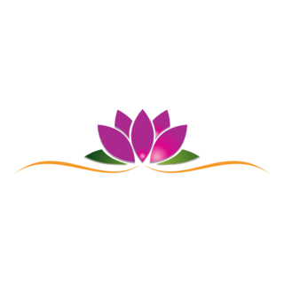 Art Rose Lotus Logo PNG Vector
