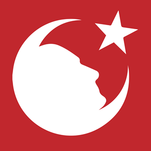 Atatürk Ay Yıldız Türk Bayrağı Logo PNG Vector