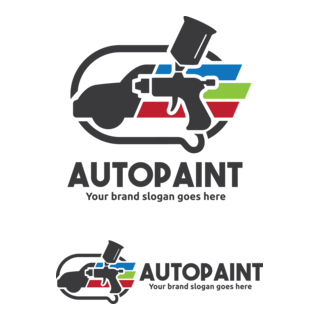 auto paint Logo PNG Vector