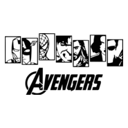 Avengers Logo PNG Vector