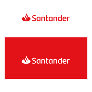 Banco Santander Logo PNG Vector