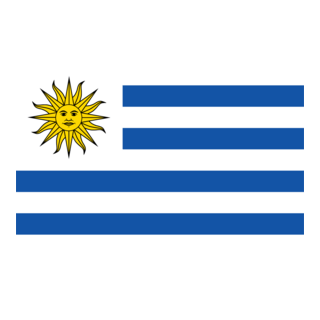 Bandera de Uruguay Logo PNG Vector