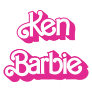 Barbie and Ken Logo PNG Vector