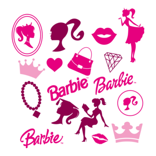 Barbie baby Logo PNG Vector