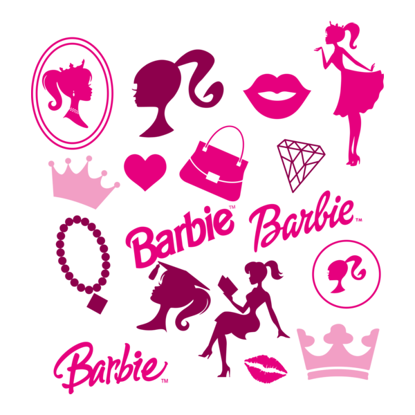 Barbie baby Logo PNG Vector