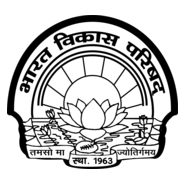 Bharat VIkas Parishad Kota Black And White Logo PNG Vector