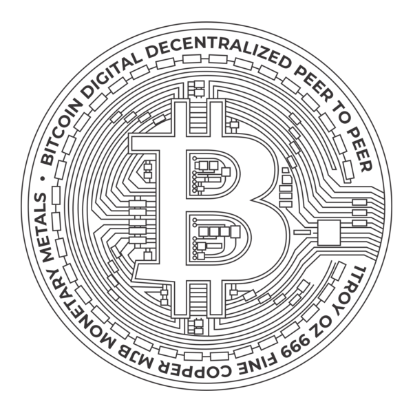 Bitcoin Logo PNG Vector