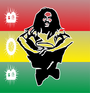 bob marley 1 Logo PNG Vector