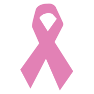 Breast Cancer Pink Ribbon Logo PNG Vector