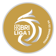 BRI Liga 1 Indonesia Champions Logo PNG Vector
