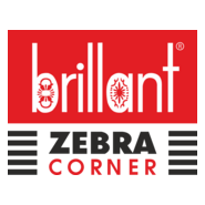 Brillant Zebra Corner Logo PNG Vector