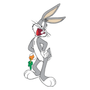 Bugs Bunny Logo PNG Vector