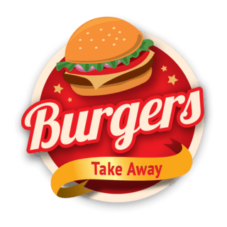 BURGER TAKE AWAY Logo PNG Vector