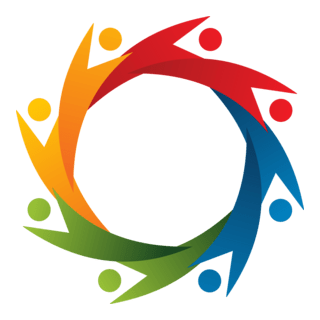 Business People Circle Logo PNG Vector
