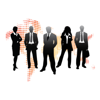 Business People Logo PNG Vector
