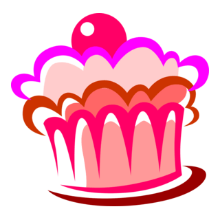 Cake Food Logo PNG Vector