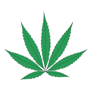 Cannabis Logo PNG Vector
