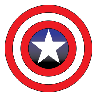 Captain America Logo PNG Vector