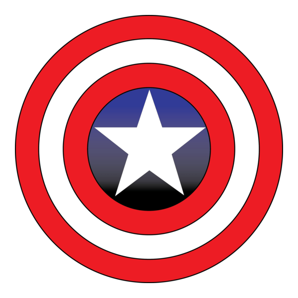 Captain America Logo PNG Vector
