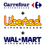 Carrefour Libertad Walmart Cordoba Logo PNG Vector