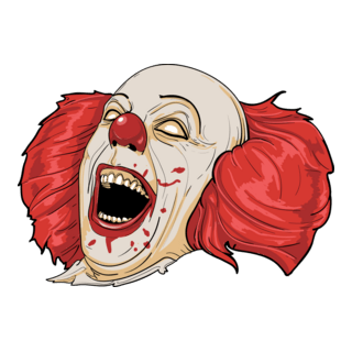 Clown evil Logo PNG Vector