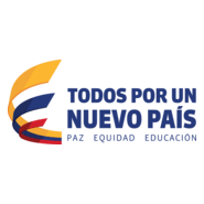 Colombia Todos Por Un Nuevo País Logo PNG Vector