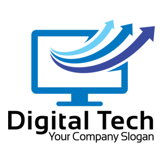 Computer shape Logo PNG Vector