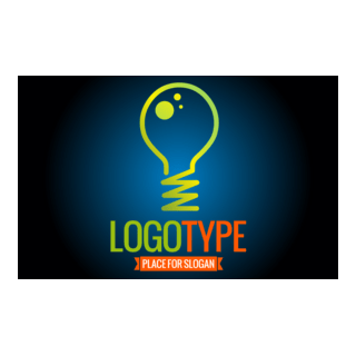 Creative Bulb Electronic Logo PNG Vector