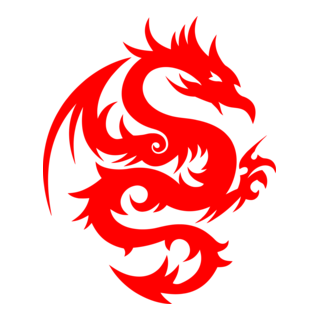 Dragon Logo PNG Vector