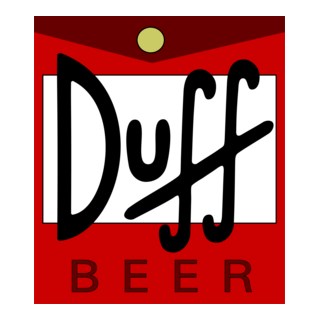Duff Beer Logo PNG Vector
