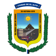 Escudo de la ciudad de El Alto Logo PNG Vector