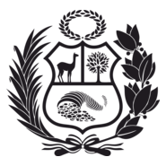Escudo Perú negro Logo PNG Vector