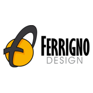Ferrigno Design Txt Old Style Logo PNG Vector