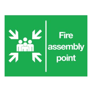Fire Assembly Point Logo PNG Vector