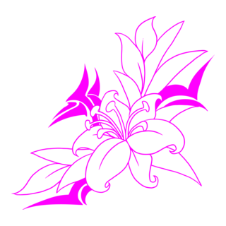 Flower Logo PNG Vector