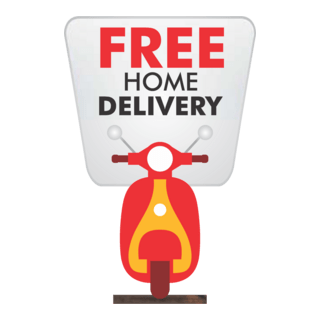 Free Home Delivery Logo PNG Vector