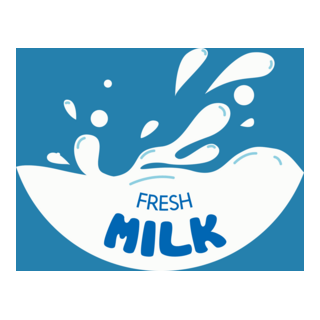Fresh milk company Logo PNG Vector