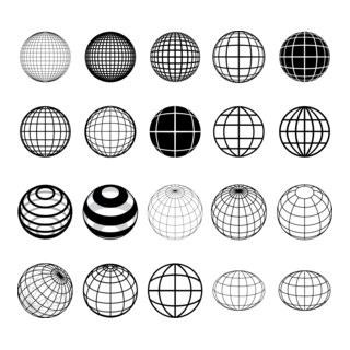 Globes Logo PNG Vector
