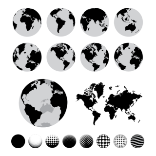 Globes Logo PNG Vector