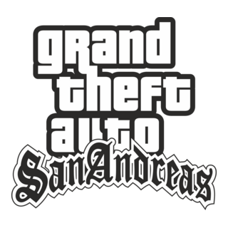 Grand Theft Auto San Andreas Logo PNG Vector
