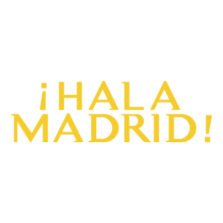 Hala Madrid Logo PNG Vector
