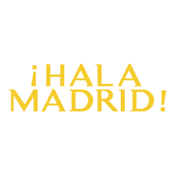 Hala Madrid Logo PNG Vector